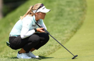 Brooke M. Henderson on mission at the Evian Championship