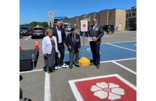 60 parking spaces reserved for veterans in Quebec