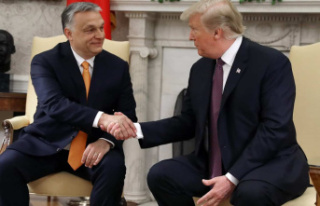 Viktor Orbán and Donald Trump in Texas