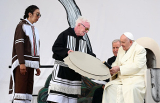 The pope says he received as a "slap" the...