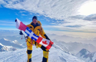 The first Quebecer at the top of K2 recounts her feat