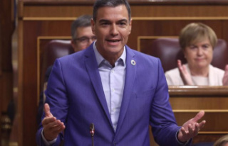 Sánchez, asked in Congress about the economic situation...