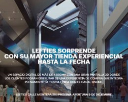 RELEASE: Lefties opens in Madrid and surprises with...
