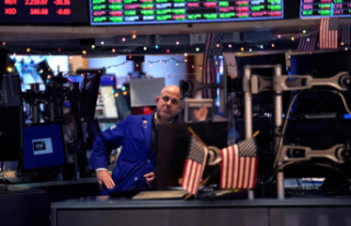 Wall Street ends in the red its first session of the...