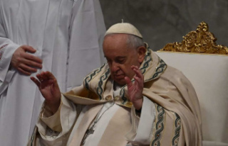 Pope Francis greets 'beloved' Benedict XVI...