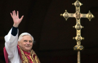 In his spiritual testament, Benedict XVI asks for...