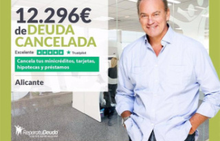 STATEMENT: Repair your Debt cancel €12,296 in Alicante...