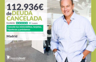 RELEASE: Repara tu Deuda Abogados cancels €112,936...
