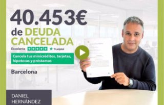 STATEMENT: Repara tu Deuda Abogados cancels €40,453...