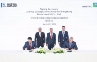 Aramco completes the purchase of 10% of Rongsheng...
