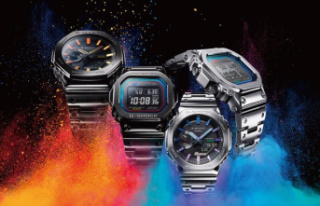 RELEASE: Casio launches all-metal multicolor G-SHOCK...