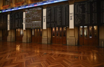 The Ibex rises 0.86% and remains above 8,400 points in the half session