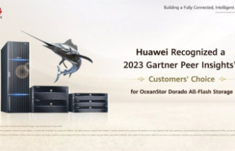 ANNOUNCEMENT: Huawei recognized as Customers' Choice in 2023 Gartner Peer Insights™ Voice of the Customer