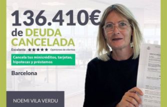 STATEMENT: Repair your Debt Lawyers cancels €136,410 in Barcelona (Catalunya) with the Second Chance Law