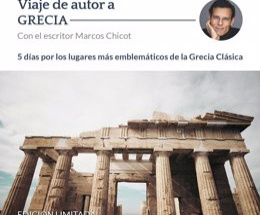 STATEMENT: PANGEA and Marcos Chicot organize an author's trip through Classical Greece