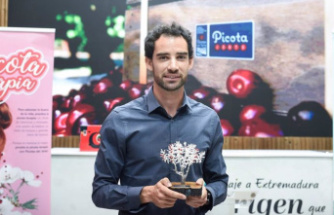 STATEMENT: Two-time world walking champion Álvaro Martín receives the Picota del Jerte 2024 Excellence Award