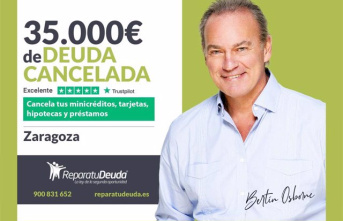 STATEMENT: Repara tu Deuda Abogados cancels €35,000 in Zaragoza (Aragón) with the Second Chance Law