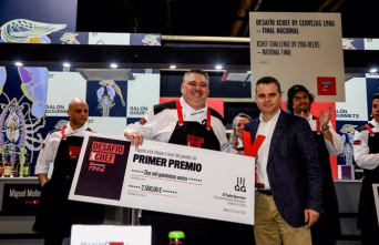 STATEMENT: Granada chef Miguel Molina triumphs in the national final of the 1906 Beer Chef Challenge
