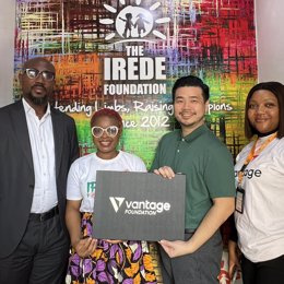 RELEASE: Vantage Foundation partners with IREDE Foundation to empower child amputees in Nigeria